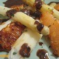 Salade d'asperges au pamplemousse