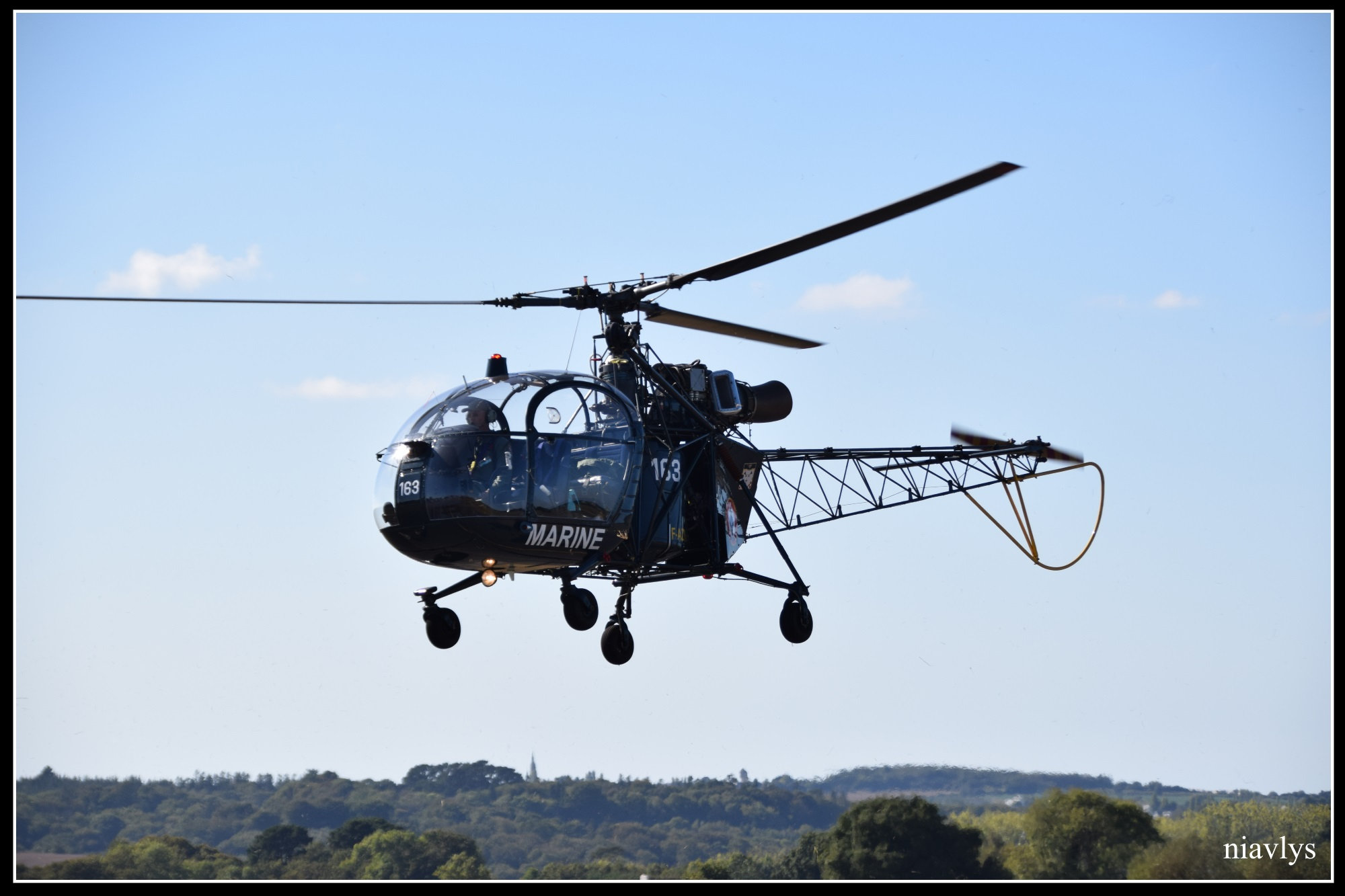Hélicoptère ALOUETTE II Photos du Havre, du Port et de sa région