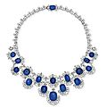An important sapphire and diamond necklace, by bulgari