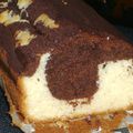 Marbré au chocolat