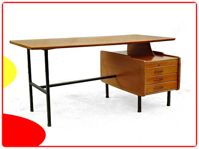 Bureau design de Jacques Hauville 1950