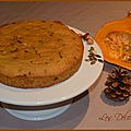 Cookie géant potimarron et noisettes2