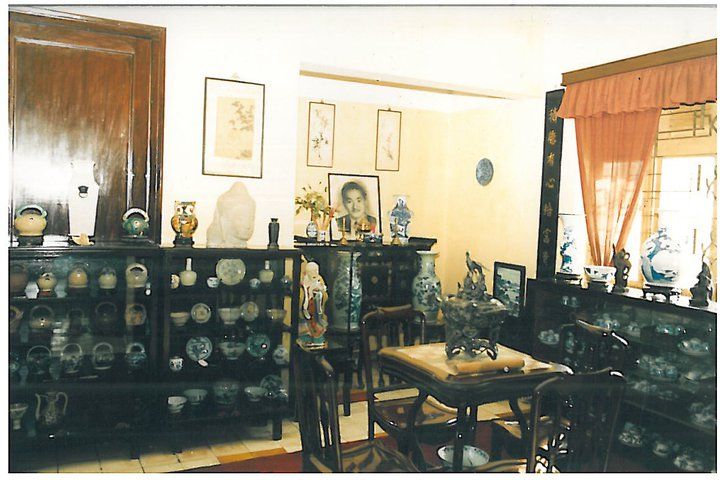 La salle de l'autel de mon oncle Duong Trung Tin, à l'étage