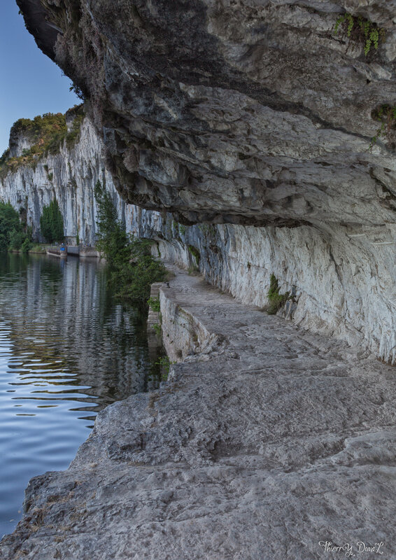 Chemin de halage - Saint-Cirq-Lapopie