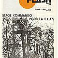 Flash Info 46° RI Mai 1975