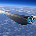 Virgin galactic dévoile un avion supersonique et signe avec rolls-royce 
