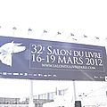 Salon du livre de paris 2012 (vendredi)