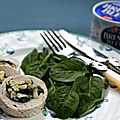 Roulés de volaille au bresse bleu et jeunes pousses {recette}