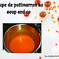 Soupe de potimarron au soup and co