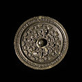 A bronze circular mirror, Eastern Han Dynasty (25-220 AD)
