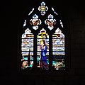 La Charité sur Loire, église Notre Dame, vitrail (58)