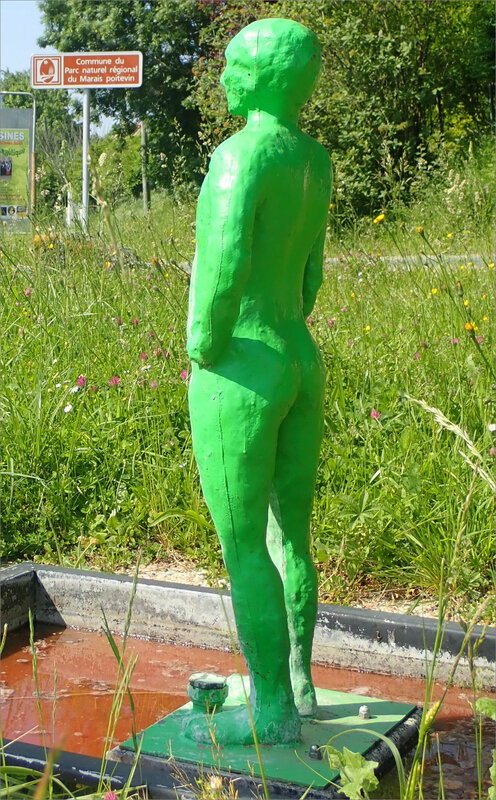 Bessines homme vert panneau PNR 200518