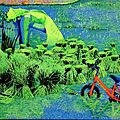 Petit vélo rouge
