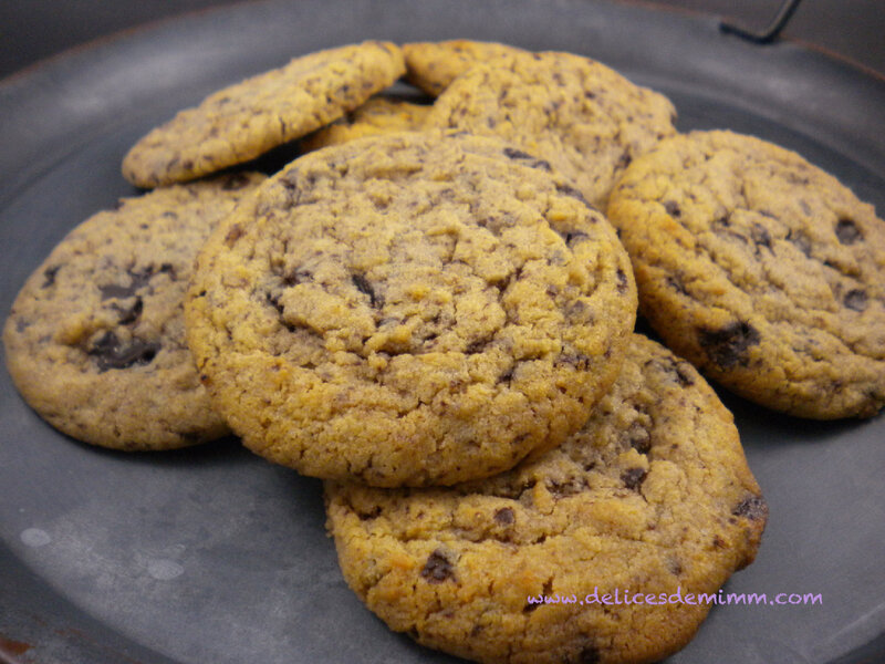 Cookies moelleux chocolat-praliné 3