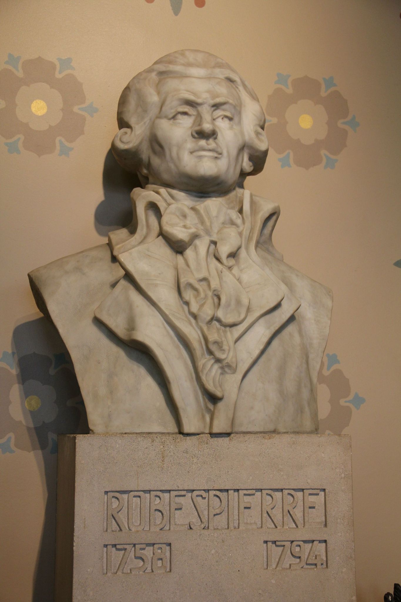 Le buste de Robespierre, dans l\u0027hôtel de ville d\u0027Arras