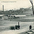 Rouen - Les baraquements au Champs de Mars - (Carte postale, Cliché Belville)
