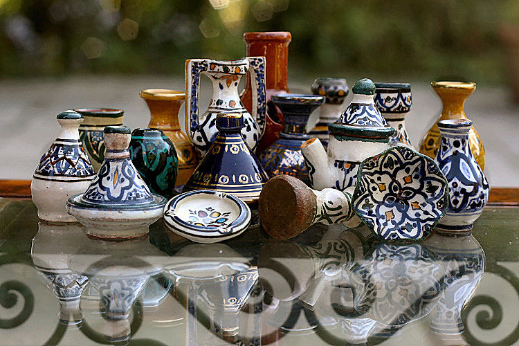 Poteries marocaines miniatures