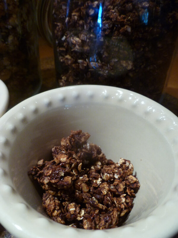 Céréales maison au chocolat