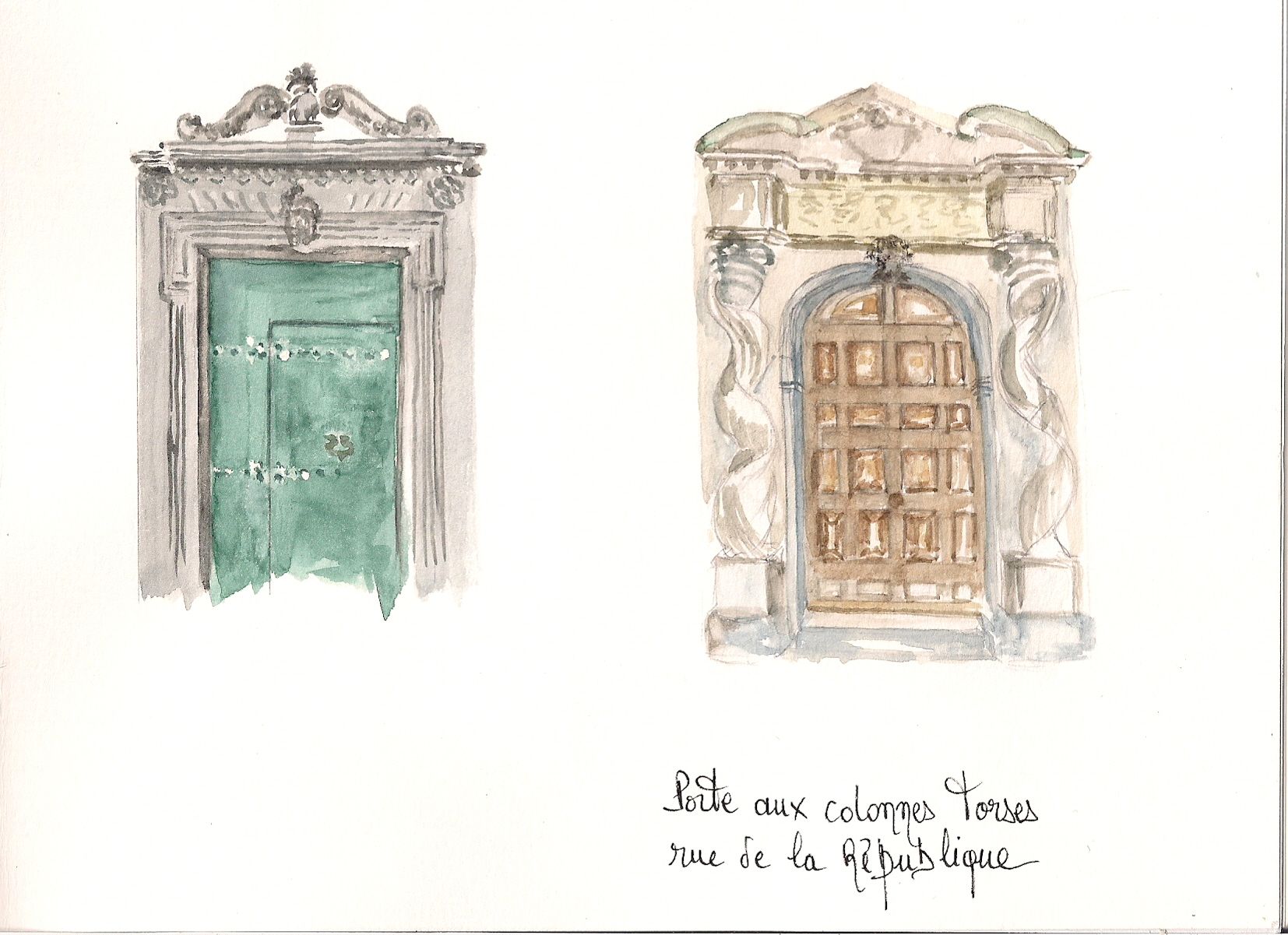 Arles : portes anciennes