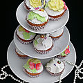 The cupcakes (pâte de base magique)