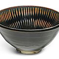 A 'Cizhou' black and russet-glazed bowl, Jin-Yuan Dynasty (1115-1368)