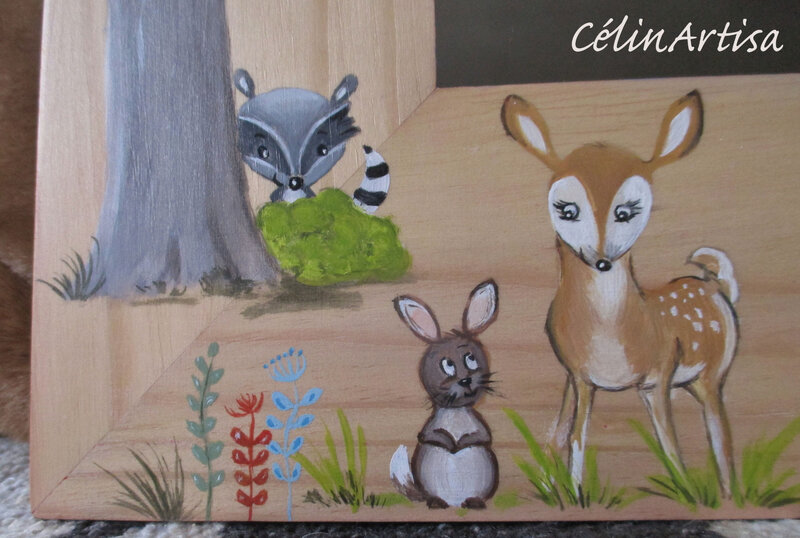 "Animaux de la forêt" (Miroir)