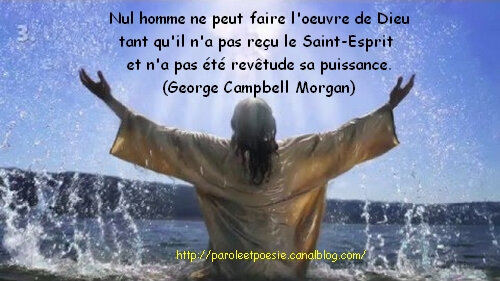 Oeuvre De Dieu Saint Esprit George Campbell Morgan Citation Vois Et Viens