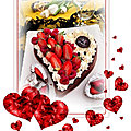 Gâteau au chocolat de nancy révisité pour une saint valentin réussie......une tuerie!!!!