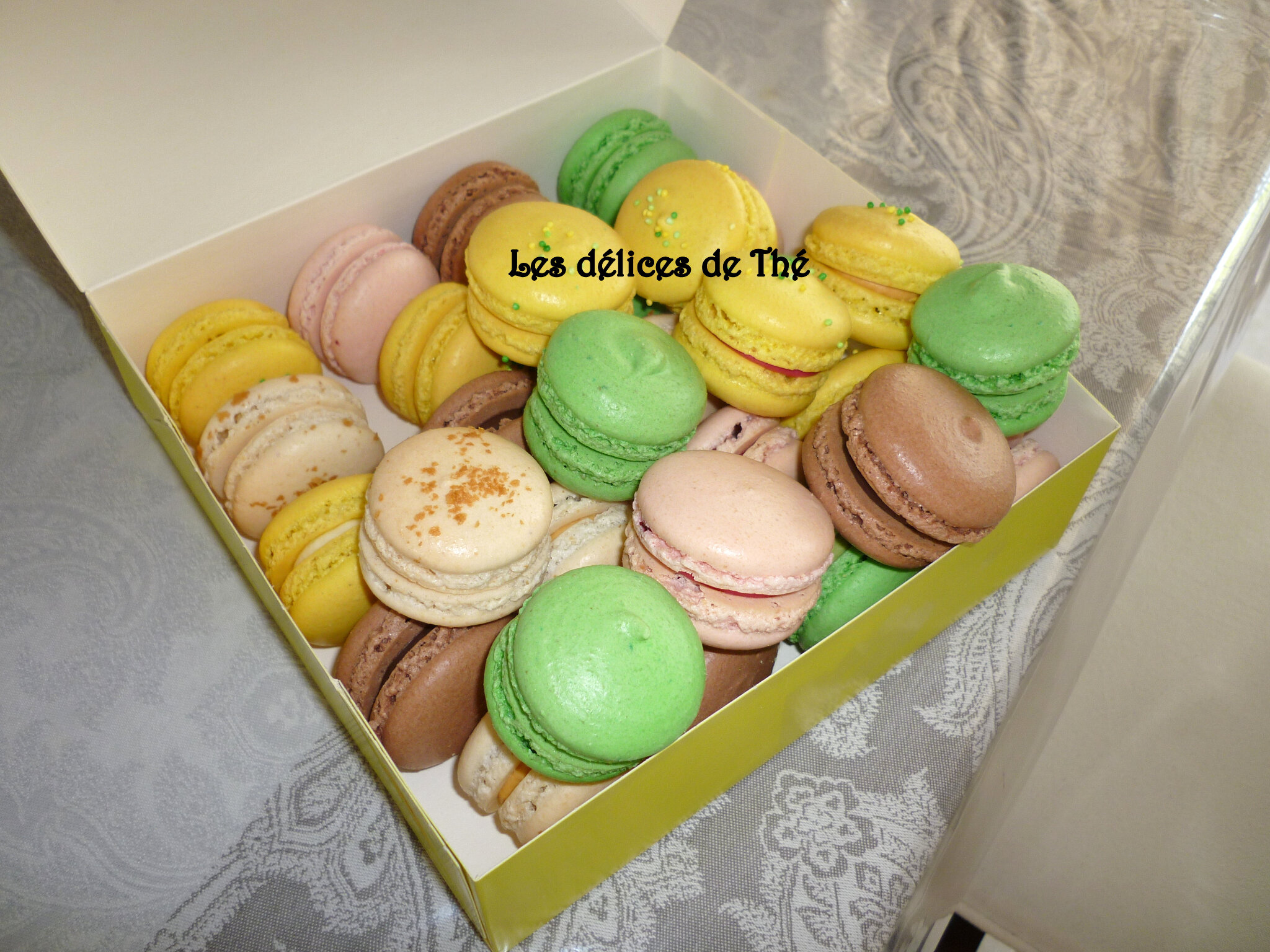 Ganache caramel beurre salé Les délices de Thé