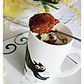 Un mug cake aux 2 chocolats: recette rapide et inratable.....