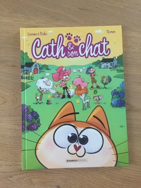 Nous Avons Decouvert Le Tome 9 De Cath Son Chat De Cazenove Richez Et Ramon Editions Bamboo 2 Petits Loulous En Franche Comte Balades Belles Decouvertes Et Occupations En Tous Genres