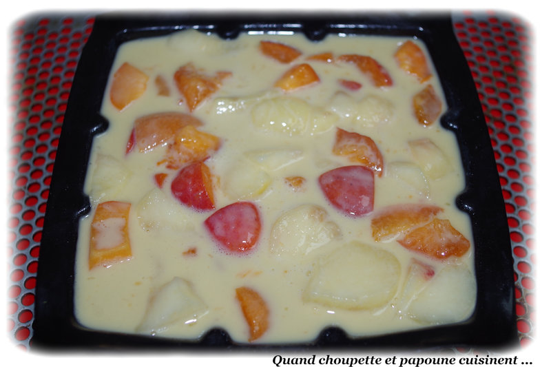 clafoutis abricots-pêches blanches-7712