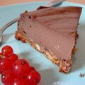 Kkvkvk #12 : faux cheese-cake au chocolat et au poivre long sur croustille de quinoa aux noix, sans blé, sans lait