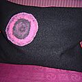 coussin en laine bouillie 