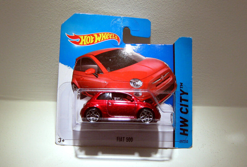 Fiat 500 (Hotwheels 2014)