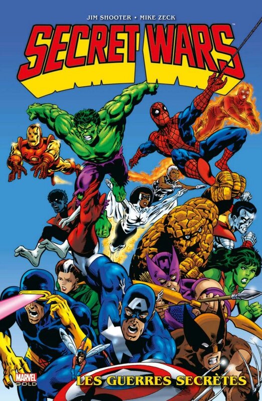 marvel gold secret wars les guerres secrètes