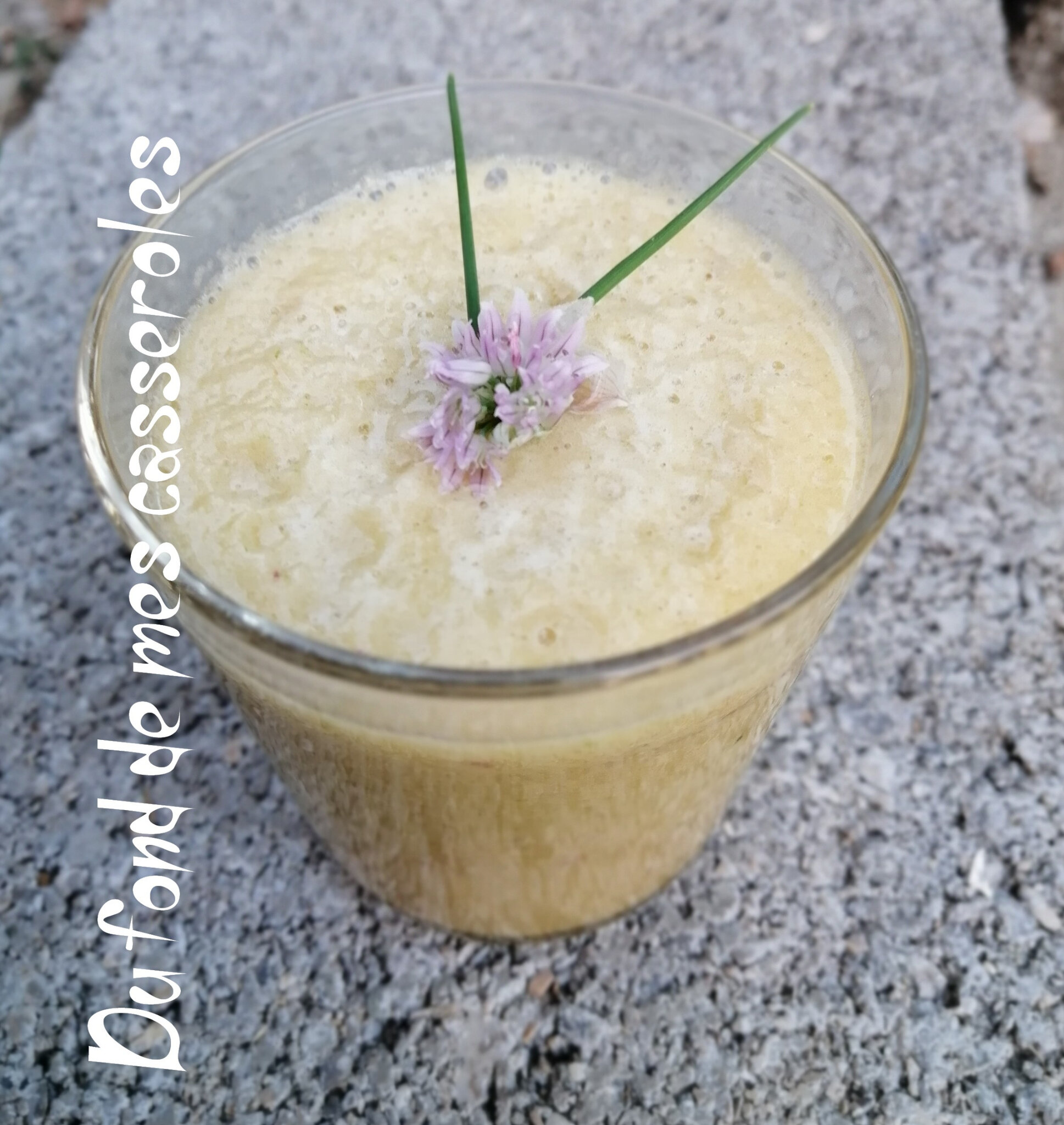 Gaspacho melon, et nectarine Du fond de mes casseroles
