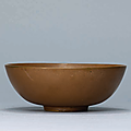 A Dangyangyu russet-brown glazed bowl, Northern Song dynasty (960-1127)