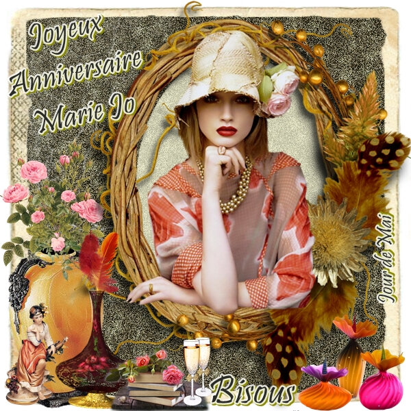 Bon Vendredi Et Bon Anniversaire A Marie Jo L Univers De Patounette Et Ses Amis Es