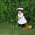 Le jeu de croquet miniature de sammie (merci petit mari :-)