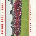 Calendrier 2001-2002