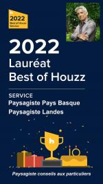 Paysagiste-Bidart-récompence-Houzz-France-2022