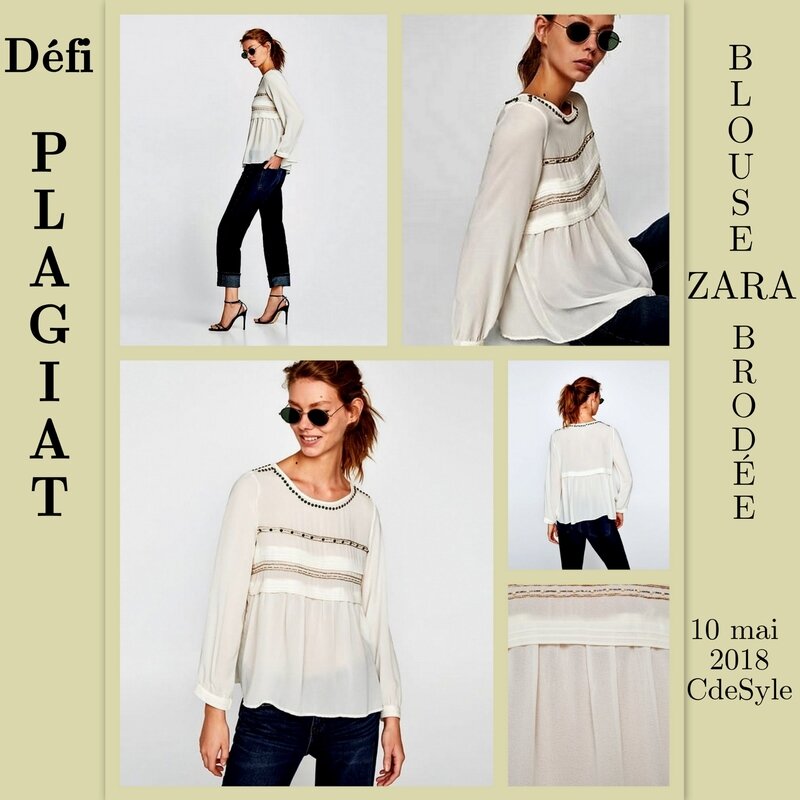 BLOUSE BRODEE MONTAGE