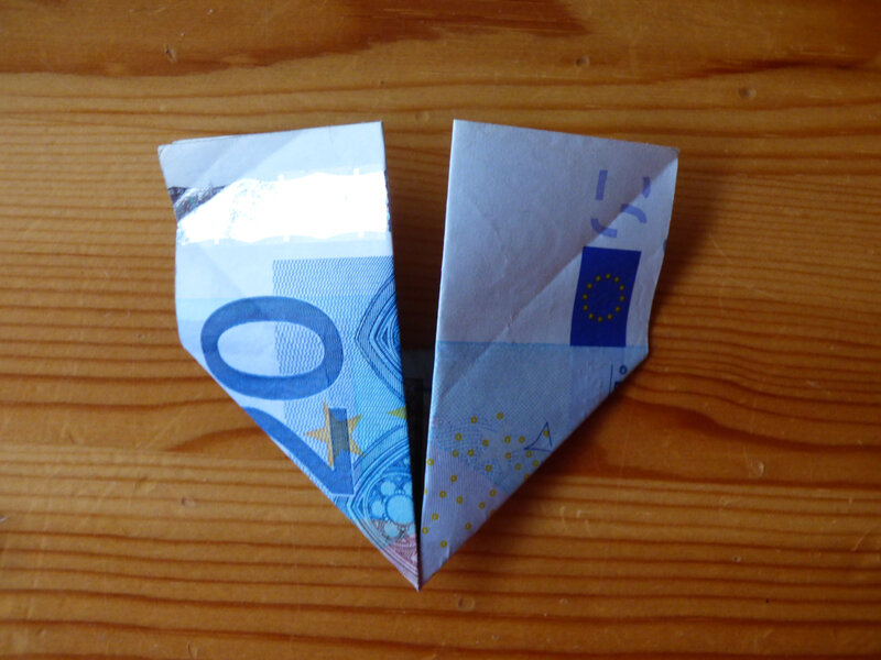 Origami en euros (4)