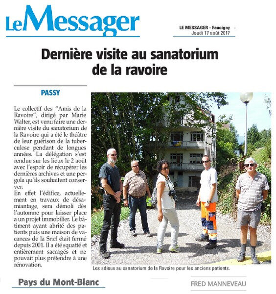 La Ravoire article