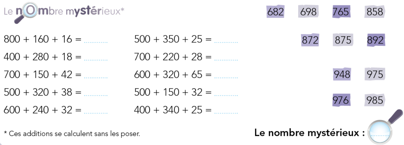 a l envers calcul mental 4 lettres