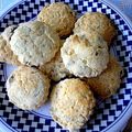 Scones raisins zeste d'orange