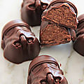 Chocolats fourres au praline feuillantine