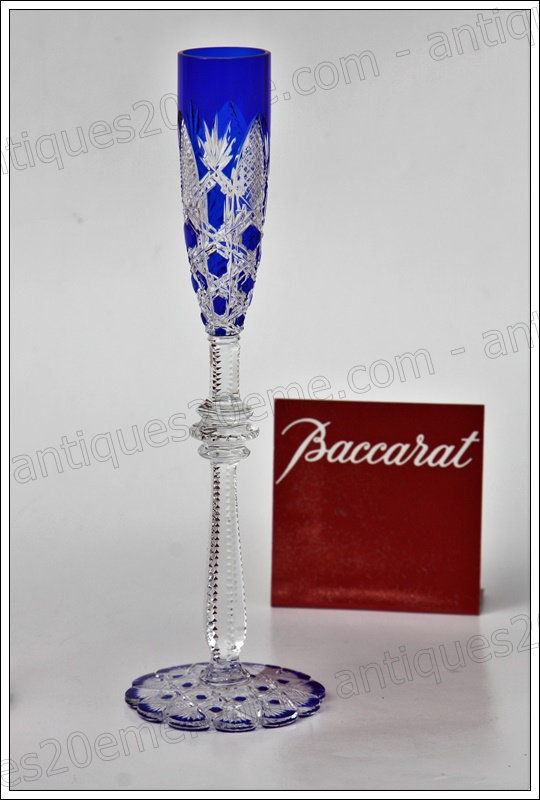 Verres à liqueur cristal Baccarat Tsar - Liquor glasses
