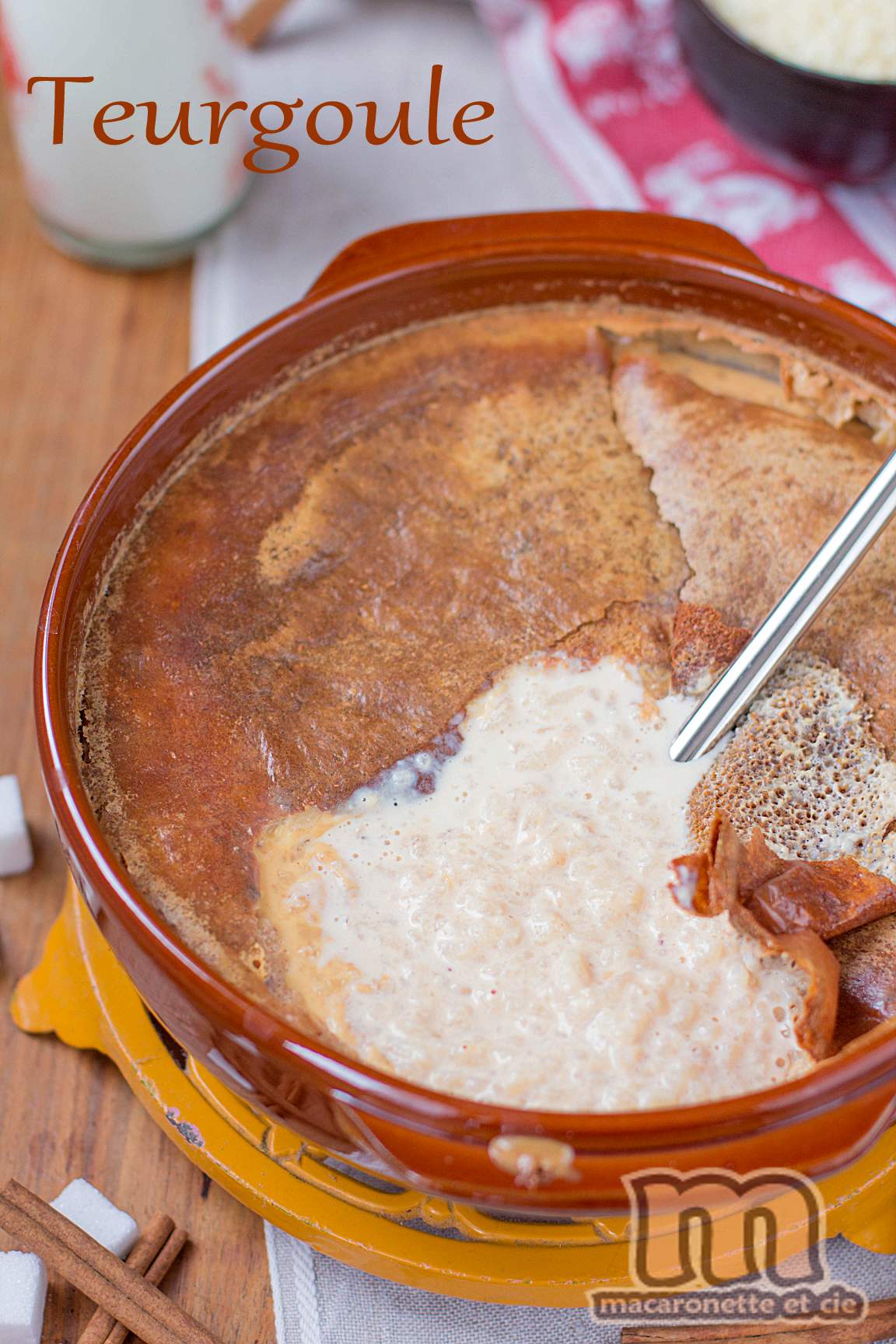 Recette De La Teurgoule Normande Confrérie Teurgoule ou le riz au lait normand cuit au four - Macaronette et cie